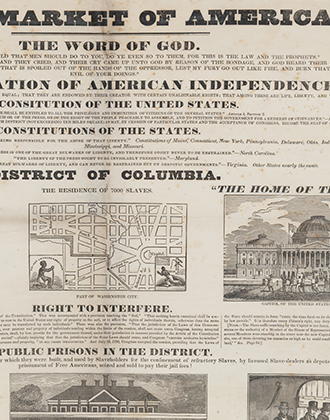 Slave Market of America. 1836. M1975.838.1. Brooklyn Historical Society.